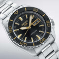  Shop Authentic Seiko 5 Sport Automatic SKX Series Black Dial Silver Steel Strap Watch for Men - SRPK99K1 - Luxxuri