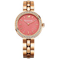  Shop Authentic Swarovski Daytime Quartz Coral Dial Rose Gold Steel Strap Watch for Women - 5182250 - Luxxuri
