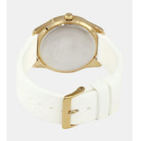  Shop Authentic Guess G-Twist Gold Dial White Rubber Strap Watch for Women - W0911L7 - Luxxuri