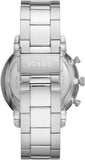  Shop Authentic Fossil Neutra Chronograph Blue Dial Silver Steel Strap Watch for Men - FS5792 - Luxxuri
