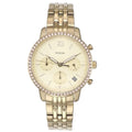  Shop Authentic Fossil Neutra Chronograph Gold Dial Gold Steel Strap Watch for Women - ES5219 - Luxxuri