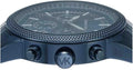  Shop Authentic Michael Kors Hutton Chronograph Blue Dial Blue Steel Strap Watch For Men - MK9088 - Luxxuri