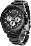  Shop Authentic Michael Kors Brecken Chronograph Black Dial Black Steel Strap Watch For Men - MK8858 - Luxxuri