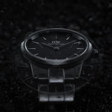  Shop Authentic Daniel Wellington Iconic Link Ceramic Black Dial Black Steel Strap Watch For Women - DW00100415 - Luxxuri