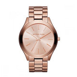  Shop Authentic Michael Kors Mini Slim Runway Chronograph Quartz Rose Gold Dial Rose Gold Steel Strap Watch For Women - MK3205 - Luxxuri