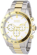  Shop Authentic Hugo Boss Ikon Chronograph Silver Dial Two Tone Steel Strap Watch for Men - 1512960 - Luxxuri