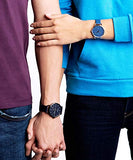  Shop Authentic Calvin Klein Even Blue Dial Blue Leather Strap Watch for Men - K7B214VN - Luxxuri