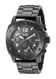  Shop Authentic Fossil Machine Chronograph Black Dial Black Steel Strap Watch for Men - FS4927 - Luxxuri