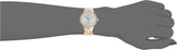  Shop Authentic Calvin Klein Snake Silver Dial Rose Gold Steel Strap Watch For Women - K6E23646 - Luxxuri