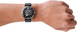  Shop Authentic Emporio Armani Meccanico Skeleton Black Dial Black Leather Strap Watch For Men - AR60026 - Luxxuri