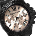  Shop Authentic Michael Kors Everest Quartz Rose Gold Dial Black Steel Strap Watch For Women - MK5872 - Luxxuri