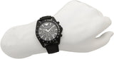 Shop Authentic Emporio Armani Sigma Chronograph Black Dial Black Leather Strap Watch For Men - AR6131 - Luxxuri