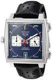  Shop Authentic Tag Heuer Monaco Automatic Chronograph Blue Dial Black Leather Strap Watch for Men - CAW211P.FC6356 - Luxxuri