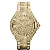  Shop Authentic Michael Kors Camille Diamonds Gold Dial Gold Steel Strap Watch for Women - MK5720 - Luxxuri