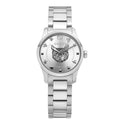  Shop Authentic Gucci G Timeless Quartz Silver Dial Silver Steel Strap Watch For Women - YA126595 - Luxxuri