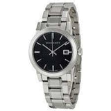  Shop Authentic Burberry The City Black Dial Silver Steel Strap Watch for Women - BU9101 - Luxxuri