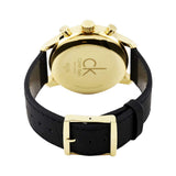  Shop Authentic Calvin Klein City Chronograph Silver Dial Black Leather Strap Watch for Men - K2G275C6 - Luxxuri