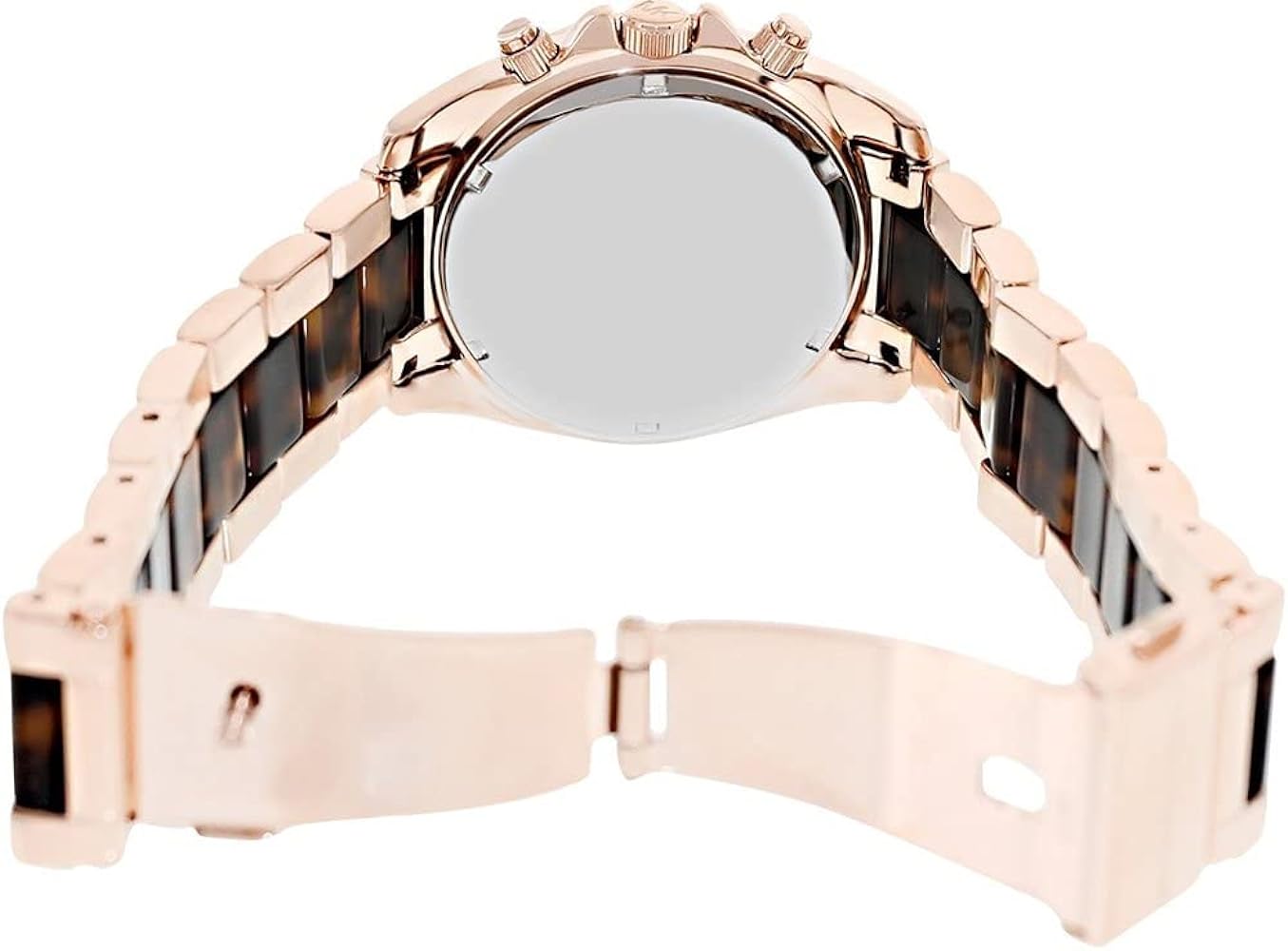  Shop Authentic Michael Kors Blair Rose Gold Dial Two Tone Steel Strap Watch For Women - MK5859 - Luxxuri