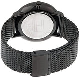  Shop Authentic Tommy Hilfiger Brooklyn Black Dial Black Mesh Bracelet Watch for Men - 1791507 - Luxxuri