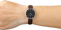  Shop Authentic Daniel Wellington Classic Petite Bristol Black Dial Brown Leather Strap Watch For Women - DW00100233 - Luxxuri