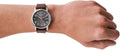  Shop Authentic Emporio Armani Luigi Quartz Grey Dial Brown Leather Strap Watch For Men - AR11175 - Luxxuri
