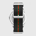  Shop Authentic Gucci G Timeless Analog Quartz Black Dial Black NATO Strap Watch For Men - YA126321 - Luxxuri