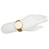  Shop Authentic Michael Kors Pyper Quartz Silver Dial Brown Leather Watch For Women - MK2740 - Luxxuri