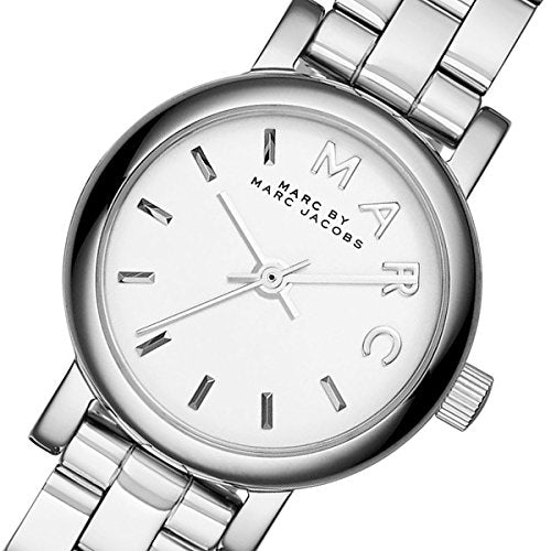  Shop Authentic Marc Jacobs Baker White Dial Silver Steel Strap Watch for Women - MBM3246 - Luxxuri