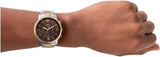  Shop Authentic Fossil Neutra Chronograph Brown Dial Two Tone Steel Strap Watch for Men - FS5869 - Luxxuri