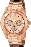  Shop Authentic Guess BFF Multifunction Rose Gold Dial Rose Gold Steel Strap Watch for Women - W0231L4 - Luxxuri