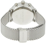  Shop Authentic Calvin Klein High Noon Chronograph Blue Dial Silver Mesh Bracelet Watch for Men - K8M2712N - Luxxuri