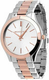  Shop Authentic Michael Kors Slim Runway White Dial Two Tone Steel Strap Watch for Women - MK3204 - Luxxuri