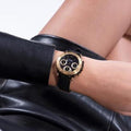  Shop Authentic Guess Cosmic Multifunction Black Dial Black Silicone Strap Watch For Women - GW0466L1 - Luxxuri