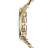  Shop Authentic Fossil Townsman Chronograph White Dial Gold Steel Strap Watch for Men - FS5348 - Luxxuri