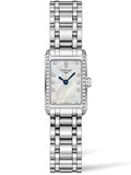  Shop Authentic Longines Dolcevita Diamonds Mother of Pearl Dial Silver Steel Strap Watch for Women - L5.258.0.87.6 - Luxxuri