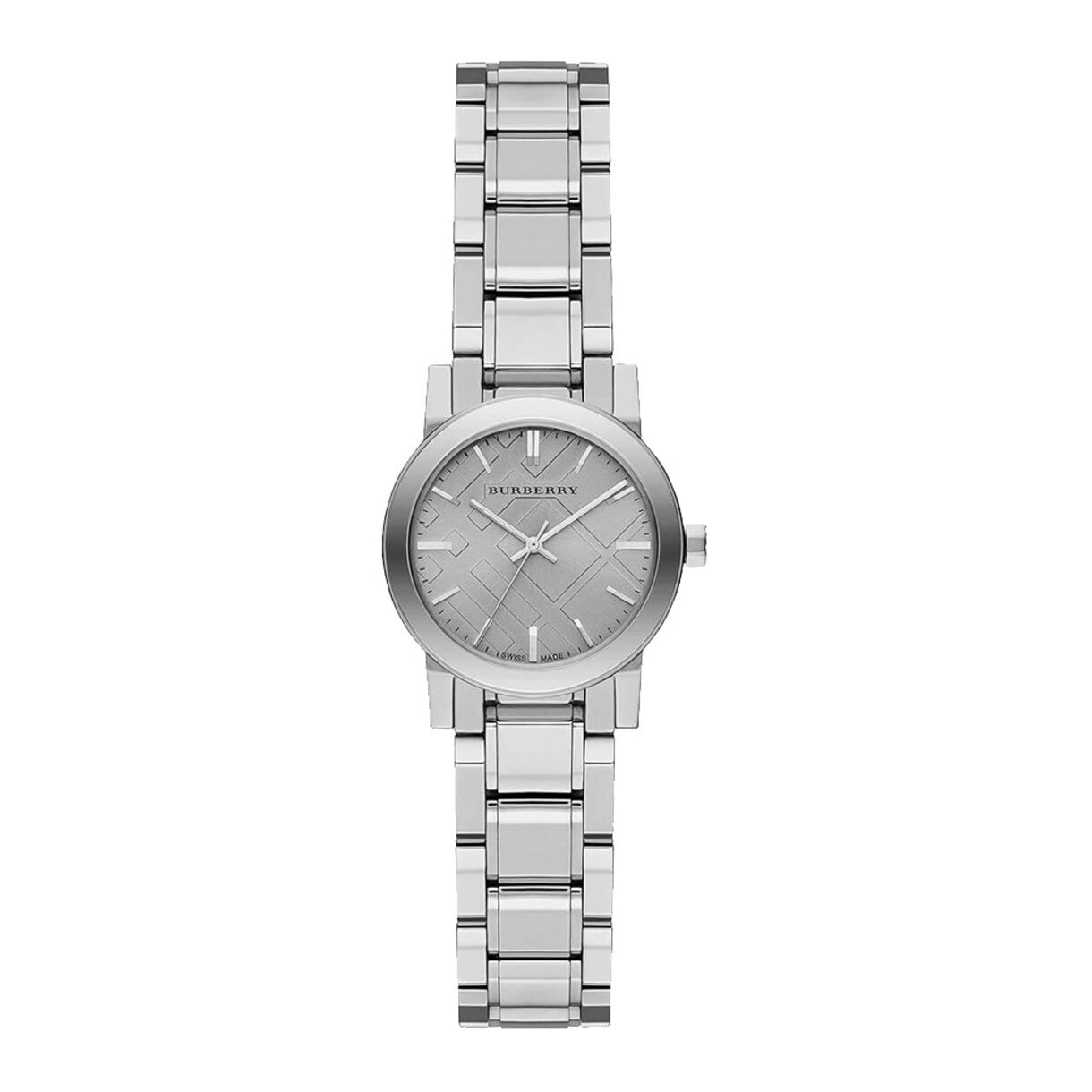  Shop Authentic Burberry The City Diamonds Silver Dial Silver Steel Strap Watch for Women - BU9229 - Luxxuri