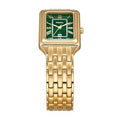 Fossil Raquel Three Hand Date Green Dial Gold Steel Strap Watch For Women - ES5341