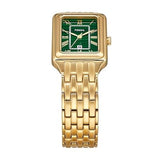  Shop Authentic Fossil Raquel Three Hand Date Green Dial Gold Steel Strap Watch For Women - ES5341 - Luxxuri