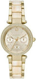  Shop Authentic Michael Kors Parker Analog Gold Dial Gold Steel Strap Watch For Women - MK6833 - Luxxuri