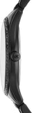  Shop Authentic Michael Kors Lauryn Quartz Black Dial Black Steel Strap Watch For Women - MK4337 - Luxxuri
