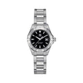 Shop Authentic Tag Heuer Aquaracer Professional 200 Quartz Black Dial Silver Steel Strap Watch for Women - WBP1410.BA0622 - Luxxuri