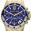  Shop Authentic Michael Kors Everest Chronograph Blue Dial Gold Steel Strap Watch for Women - MK5754 - Luxxuri