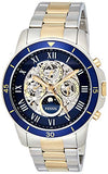  Shop Authentic Fossil Grant Sport Automatic Skeleton Blue Dial Two Tone Steel Strap Watch for Men - ME3141 - Luxxuri