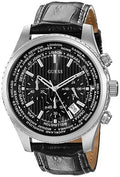  Shop Authentic Guess Persuit Multifunction Black Dial Black Leather Strap Watch for Men - W0500G2 - Luxxuri