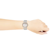  Shop Authentic Versace Greca Quartz White Dial Two Tone Steel Strap Watch For Women - VEVH01020 - Luxxuri