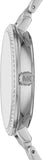  Shop Authentic Michael Kors Charley Quartz Silver Dial Silver Steel Strap Watch for Women - MK4398 - Luxxuri