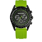  Shop Authentic Emporio Armani Sports Analog Black Dial Green Rubber Strap Watch For Men - AR6115 - Luxxuri