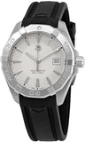  Shop Authentic Tag Heuer Aquaracer Quartz White Dial Black Rubber Strap Watch for Men - WAY1111.FT8021 - Luxxuri