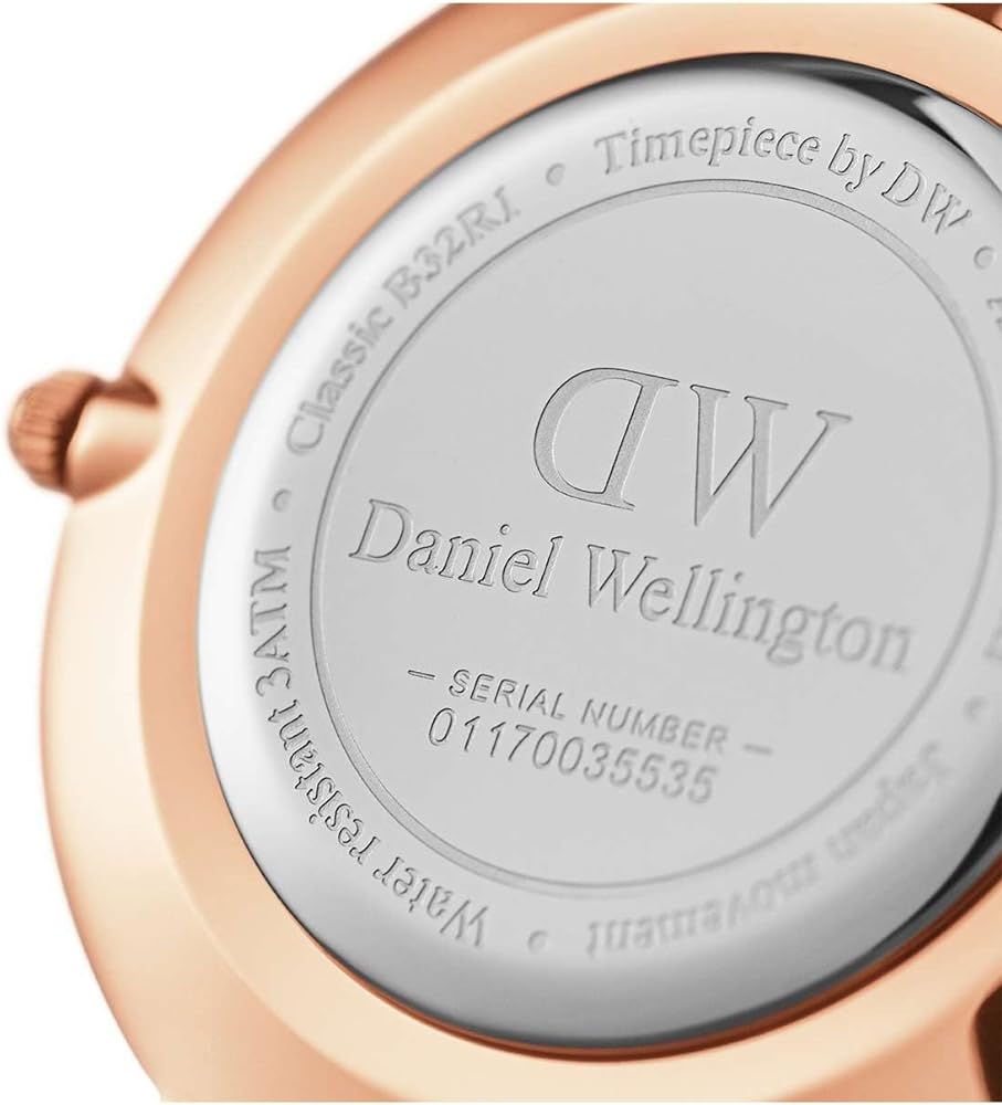  Shop Authentic Daniel Wellington Classic Petite Bristol Black Dial Brown Leather Strap Watch For Women - DW00100165 - Luxxuri