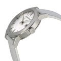  Shop Authentic Burberry The City White Dial White Leather Strap Watch for Women - BU9128 - Luxxuri